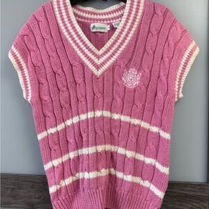 Vintage Sportable Knit Sweater Vest